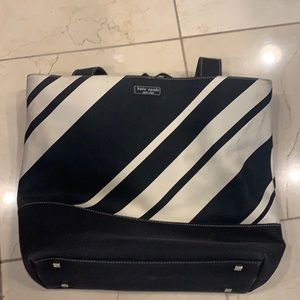 Kate spade tote with tie closure
